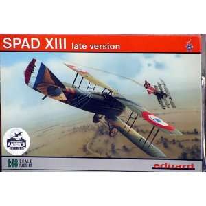  Eduard Models 1/48 SPAD XIII Late Version Toys & Games