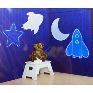  SPACE CHALKBOARD WALL DECALS LITTLE BOUTIQUE