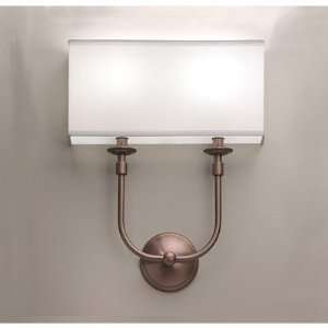   Wall Sconce Finish Frame Polished Brass, Bulb Type Fluorescent Baby