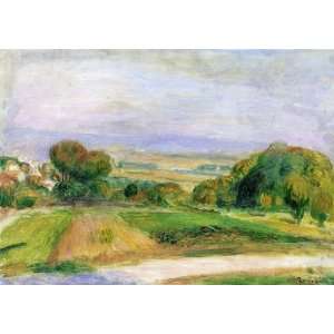  Oil Painting Landscape, Magagnosc Pierre Auguste Renoir 