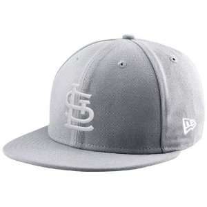  New Era St. Louis Cardinals Gray League 59FIFTY Fitted Hat 