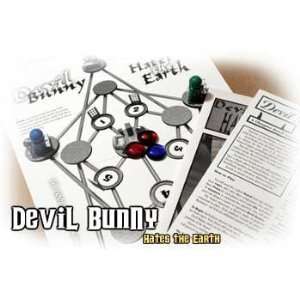  Devil Bunny Hates The Earth Toys & Games