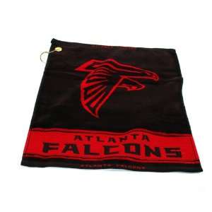 Team Golf Atlanta Falcons Woven Golf Towel  Sports 