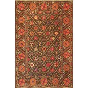  Tibet Rug Company Soumak Suzani 4 9 X 12 Area Rug