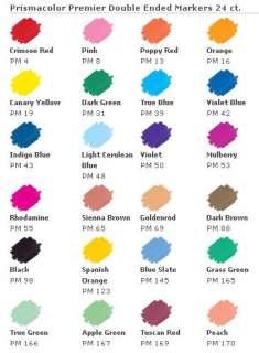  Double End Marker Assrt Color Gift Set/24 70735037213  