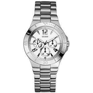  GUESS Active Shine Watch   Silver Guess Watches