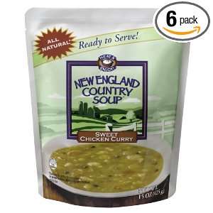 Sweet Chicken Curry Soup from New England Country Soup tm, 15 Ounce 