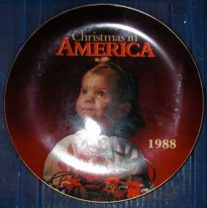 Christmas In America   1988   K Mart Collectors Plate  