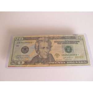  Twenty Dollars Star Note Series 2004 A $20 Bill GB04439368 