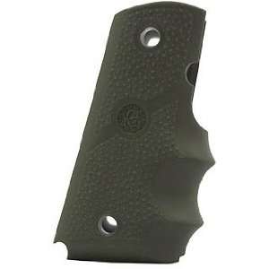   Rubber Grip with Finger Grooves   Olive Drab Green 