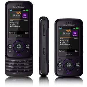  Sony Ericsson W395 Grey Quadband GSM World Celluler Phone 