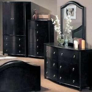  Sada Dresser and Mirror Set in Merlot