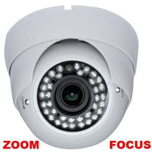 Professional CCTV Zoom Focus Indoor Dome Security Camera 