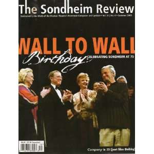  The Sondheim Review   Wall to Wall Birthday   Summer 