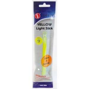  Sona LS611Y 6 Inch Glow Stick   Yellow