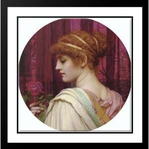  Chloris   A Summer Rose 20x20 Framed and Double Matted Art 