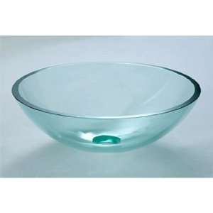   420102 L1F Glass Vessel in Crystal   TP42 12L1F