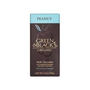 Milk Chocolate with Peanut and Sea Salt Organic (10 Bars) 3.50 Ounces
