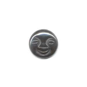  Hematite Unset Moon Face Arts, Crafts & Sewing
