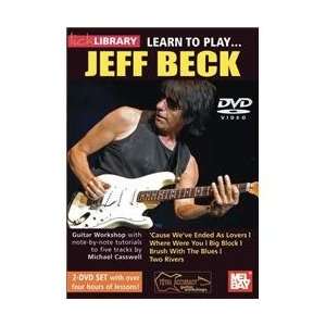  Learn to Play Jeff Beck   Guitar  DVD Musical Instruments