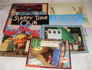 Set of 7 William Joyce picture books Rolie Polie Olie+  