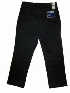 Dockers Polished Khaki Pants Straight Fit Black NWT   