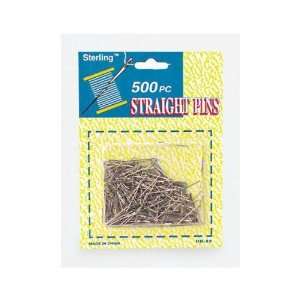 Bulk Buys HB063 500 Pc Straight Pins   Pack Of 96 Arts 
