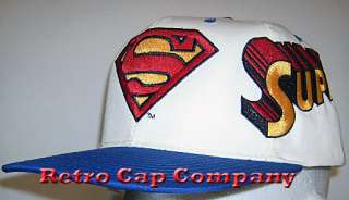 VINTAGE SUPERMAN RETRO SNAPBACK CAP  