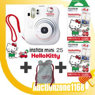 Fuji Instant Instax Hello Kitty Mini 25 Polaroid Camera 4547410096828 