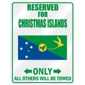   Christmas Island   Flag Nation  Christmas Island Parking Sign Country