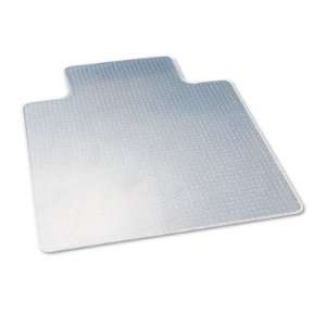   Glass Clear Studded Chair Mat for Low/Med Pile Carpet
