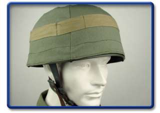 WW2 German Fallschirmjager Plain Green M38 Helmet Cover  