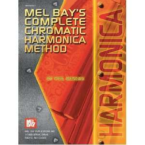  Mel Bay Complete Chromatic Harmonica Method Book/CD/DVD 