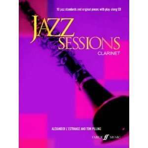   Jazz Sessions Clarinet Music Book with Cd Musical Instruments