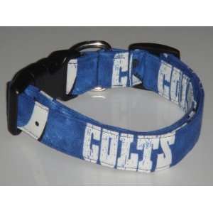   Colts Football Dog Collar Style 2 Small 1 