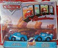 New Disney CARS Mini Adventure Dinoco Chick & McQueen  