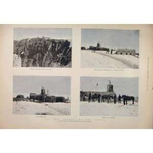  Summit Ben Nevis Observatory Hotel Snow Print 1885