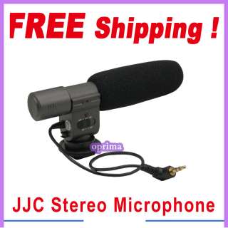   Stereo Microphone Shotgun for DSLR Camcorder DV SLR Canon 60D  