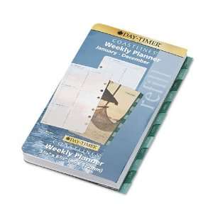 Day Timer  Coastlines Dated Two Page per Week Organizer Refill, 3 3/4 