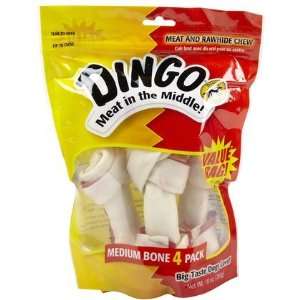  Dingo Medium   White   5.5 6.0   4 pack (Quantity of 4 
