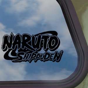  Naruto Logo Black Decal Shippuden Car Truck Window Sticker 