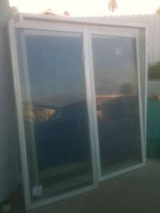 Sliding glass patio door  