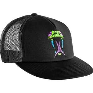  Powell Snakehead Blacklight Mesh Hat Adjustable Black 