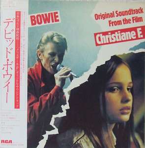 David Bowie   Christiane F. LP Japan Obi Mega Rare   