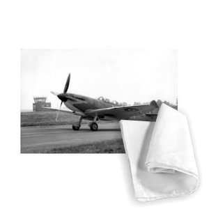 Aircraft spitfire trainer. July 1991   Tea Towel 100% 