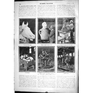 Scientific American 1904 Cire Perude Process Bronze Casting General 
