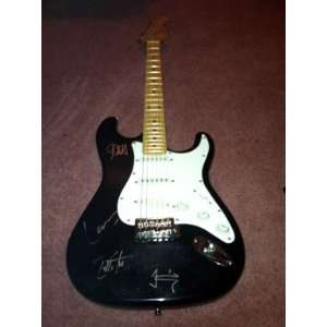  METALLICA (new band) autographed SIGNED new GUITAR 