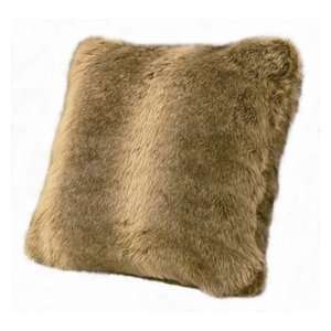  HiEnd Accents PL4001 WOLF Faux Fur Decorative Pillow