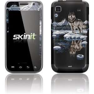   Winter Night Wolf Vinyl Skin for Samsung Galaxy S 4G (2011) T Mobile