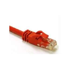  5ft CAT6 Crossover Patch Cable Red Electronics